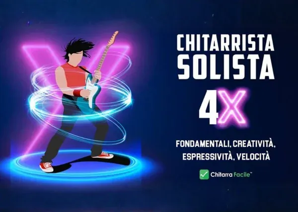 Chitarrista Solista 4X – Chitarra Facile