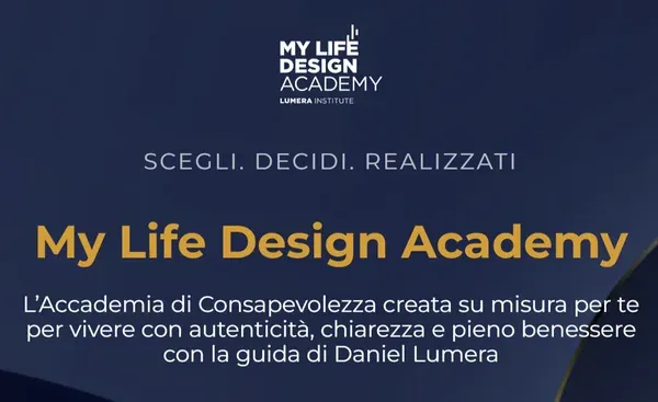 My Life Design Academy 3.0 – Daniel Lumera